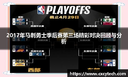 2017年马刺勇士季后赛第三场精彩对决回顾与分析